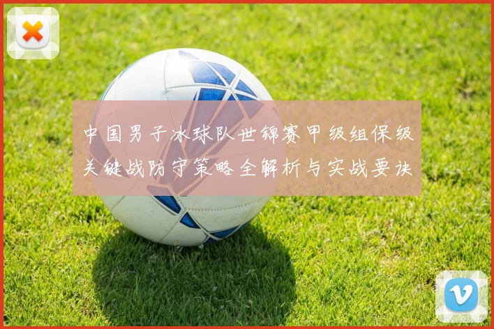 中国男子冰球队世锦赛甲级组保级关键战防守策略全解析与实战要诀